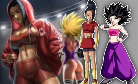 Fan Art De Dragon Ball Muestra A Kale Y Kaulifla Entrenando