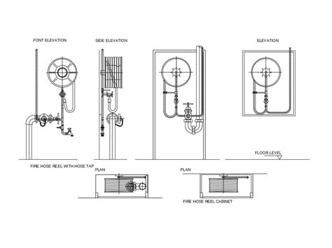 Fire Hydrants Machine Cad Drawing Details Dwg File Cadbull