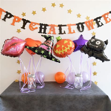 ハロウィン 飾り フォトプロップス バルーン 6個セット おしゃれ かぼちゃ ハロウィン飾り付け おしゃれなバルーンギフトとおむつケーキ