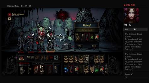 Darkest Dungeon Final Boss Eating The Heart Of Darkness Xd Youtube