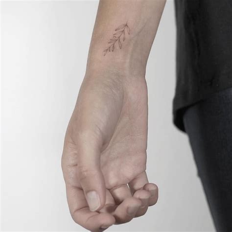 Olive Branch Wrist Tattoo Design Tattoo Joker
