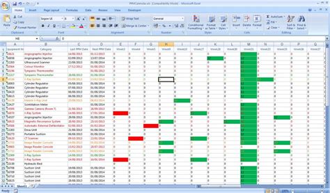Sap connectivity with ms excel sap blogs. Ppm Schedule Template Excel | printable schedule template