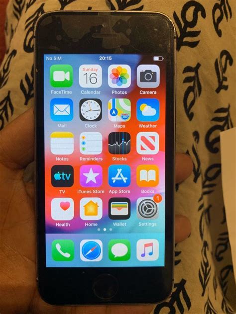 Apple Iphone 5s A1457 16gb Greyblack Unlocked Good Condition