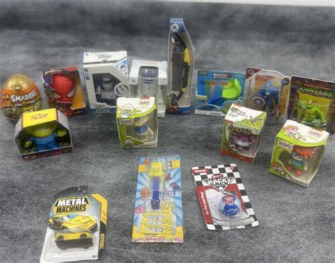 Ziti Mini Toy Brands 15 Piece Lot Marvel Rc Mip Robot Action Figures Ebay
