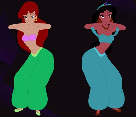 Ariel And Jasmines Bellydance Screencap Remake By Danfrandes On Deviantart