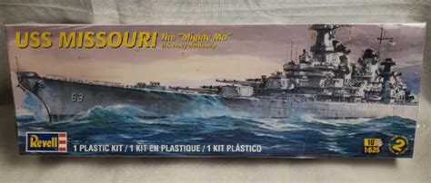REVELL WWII USS MISSOURI BATTLESHIP SCALE PLASTIC MODEL SHIP KIT NEW In Plastic PicClick