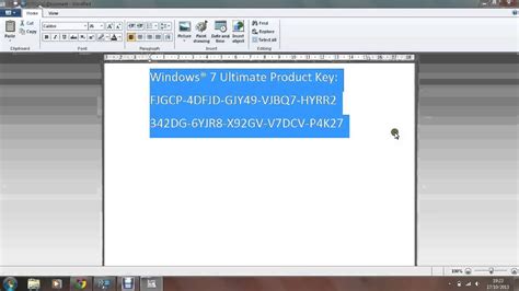 Windows 7 Ultimate Code Youtube