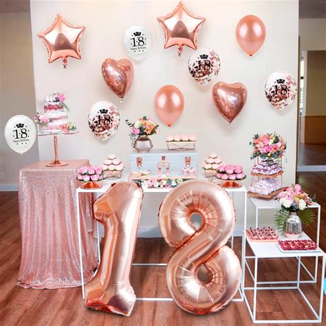 Happy Birthday Th Th St Foil Confetti Balloon Sash Banner Party Decoration Ebay