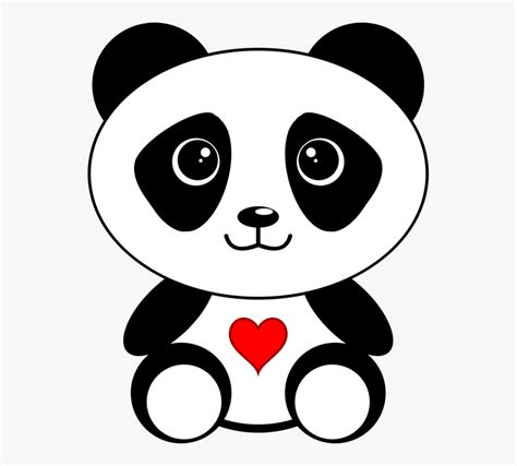 Panda Bear Clipart Black And White 10 Free Cliparts