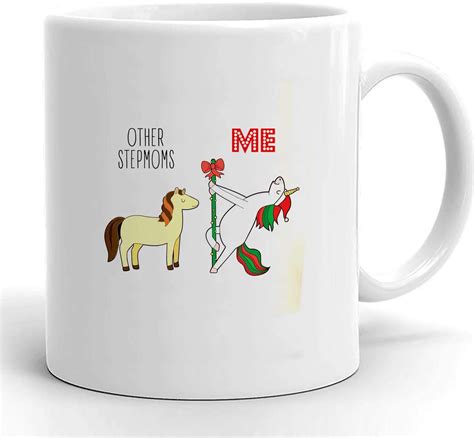 Amazon Com Stepmom Christmas Mug Funny Stepmom Christmas Gift Stepmom Holiday Gifts Secret