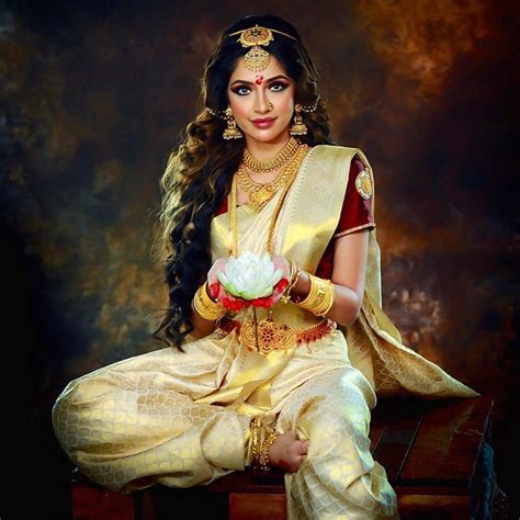 The Day Kannanraajamanickam Magic Hands💄turned Me Into Goddess Saraswathy The Mother Of Arts 🙏🏽