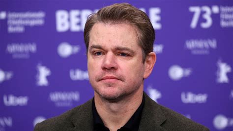 Matt Damon Contó Que Una De Las Películas En Las Que Trabajó Fue Tan