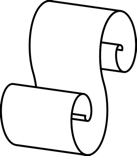 Paper Scroll Clip Art At Vector Clip Art Online Royalty