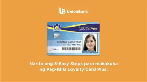 Paano Mag Apply Ng Pag Ibig Loyalty Card Powered By Unionbank Youtube