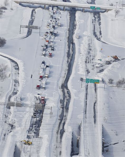 Buffalo Lake Effect Lake Winter Scenes Aerial Photography