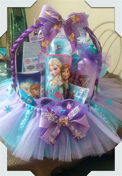 We have easter gifts for babies, easter gifts for toddlers and on up through the ages of your family you will find gift ideas galore to fill their easter baskets with unique gifts to thrill and delight when latestbuy is the best place in australia for modern easter gift ideas for the whole family and not. Frozen Gift Basket Made By Norma's Unique Gift Baskets ...