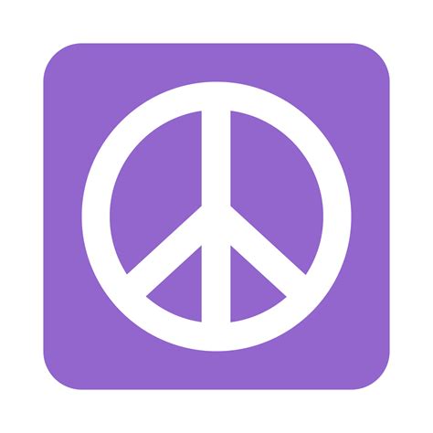 ☮️ Peace Symbol Emoji What Emoji 🧐