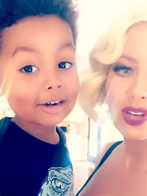 Amber Rose Dyes Son S Hair Like Hers Photos Fow 24 News