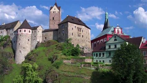 Loket Castle And Ohře River Czech Republic West Bohemia Region Youtube