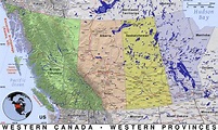 Western Canada · Public domain maps by PAT, the free, open source ...