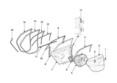 Hyundai Genesis Components And Components Location Rear Door