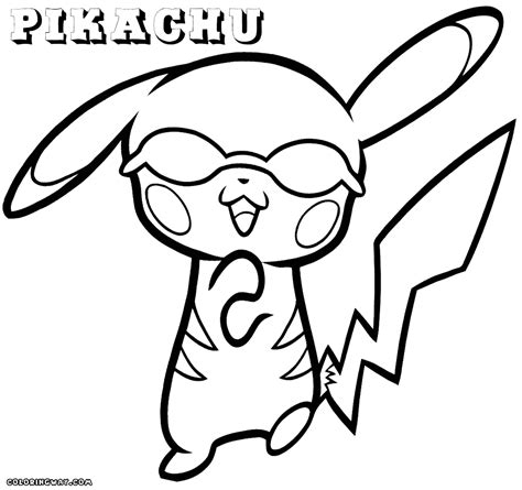 Pikachu Coloring Pages Coloring Pages To Download And Print