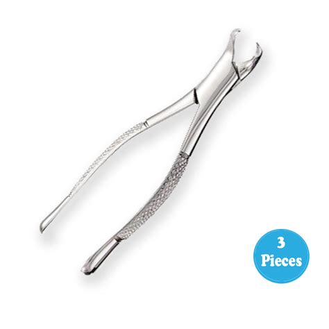 3 Extracting Forceps Dental Surgical 3fs Surgical Mart