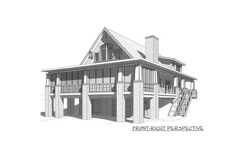 Plan 18302be Exclusive Show Stopping Vacation Home Plan With 3 Sided