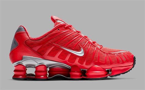 The Nike Shox Tl Set To Release A Wild Red Rendition House Of Heat