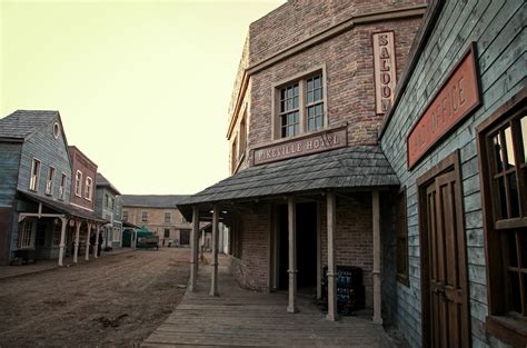 Western Town - Castel Film Studios
