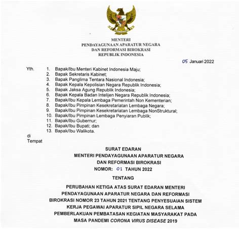 Kementerian Pendayagunaan Aparatur Negara Dan Reformasi Birokrasi