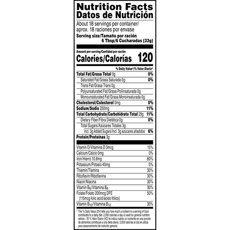 Kellogg S Corn Flakes Cereal Nutrition Facts Besto Blog