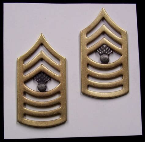 Us Marine Corps Master Gunnery Sergeant E 9 Rank Hat Or Lapel Pin