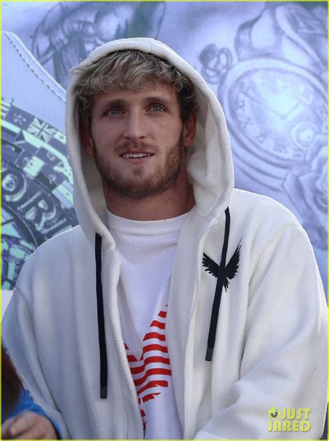 Full Sized Photo Of Logan Paul Goes Shirtless For Weigh In Before Fight