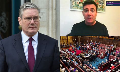 Manchester Mayor Andy Burnham Lashes Out At Keir Starmer For Dropping