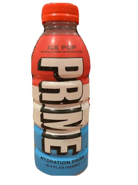 Prime Hydration Drink 16 Fl Oz Ice Pop Single £552 Picclick Uk