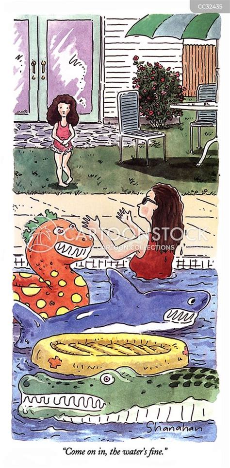 Public Swimming Pool Cartoons And Comics Funny Pictures From