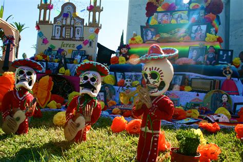 Dia De Los Muertos Day Of The Dead And Pan De Muerto