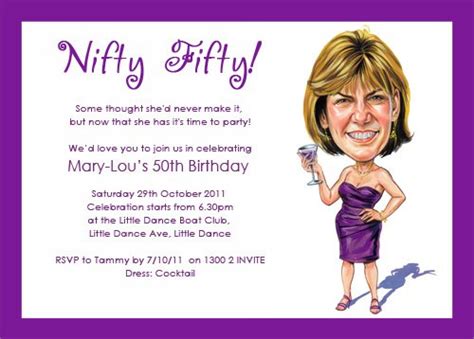 Funny 50th Birthday Party Invitations Ideas Download Hundreds Free