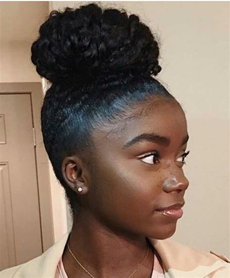 The 25 Best Afro Ponytail Ideas On Pinterest