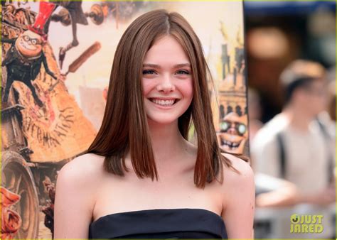 Elle Fanning Shows Off Her Brand New Brunette Hairdo At The Boxtrolls Premiere Photo 3201944