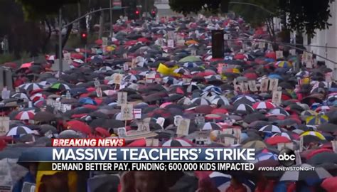 La School District Superintendent Says Day 1 Of Teacher Strike Cost