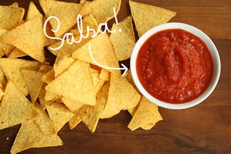 Recipe Tomato Salsa As Tortilla Chips Dip Sauce By Wilma