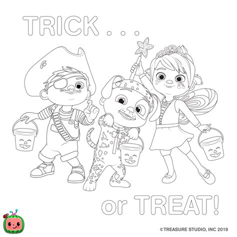 Cocomelon Coloring Pages