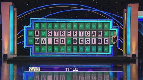 Wheel Of Fortune Contestant Flubs Streetcar Puzzle Abc7 New York