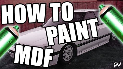 Sikvibration How To Paint Mdf Stop Splotchy Paint Youtube
