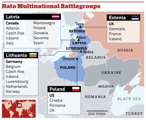 Nato Countries Map Full List Of Members And What They Have Said About