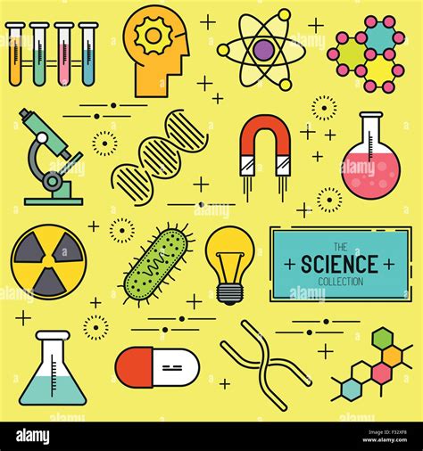 Science Vector Icon Set A Collection Of Science Themed Line Icons