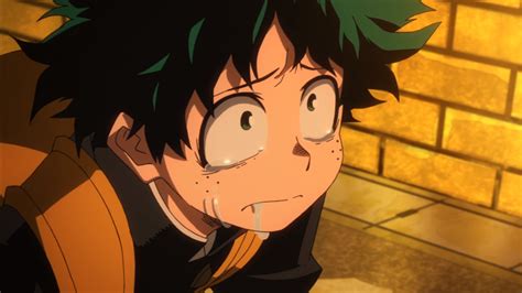 Izuku Midoriya Anime Anime Running Hero