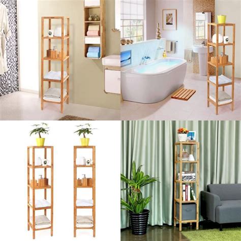 Maybe you would like to learn more about one of these? Bamboo Finish Linen Tower Bathroom Towel Storage Cabinet ...